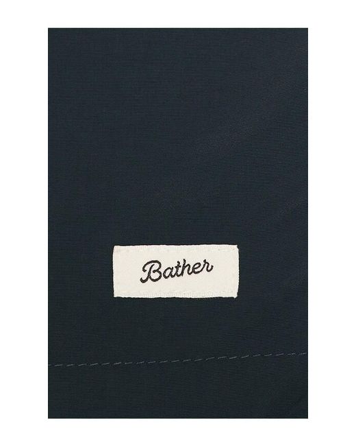 Bather Blue Solid Swim Trunk for men