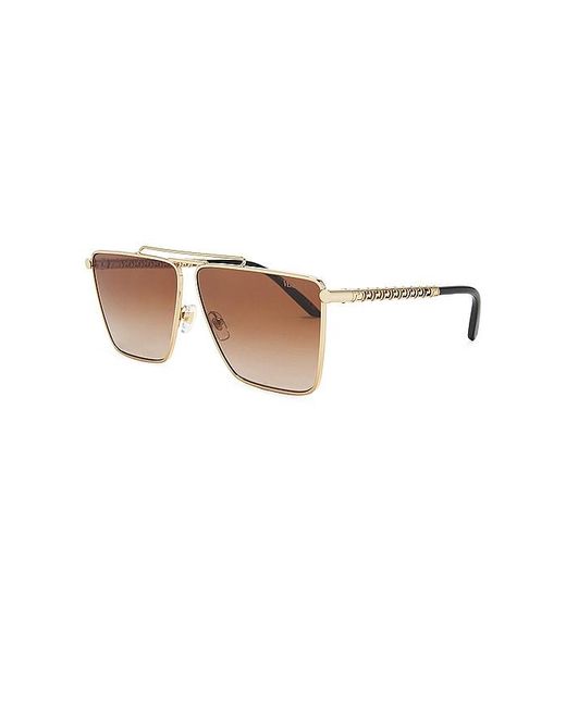 Versace White Square Sunglasses