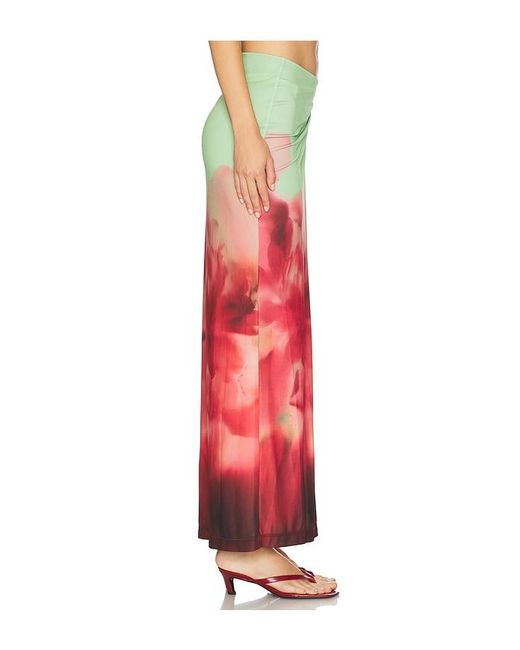 Camila Coelho Multicolor Rya Maxi Skirt