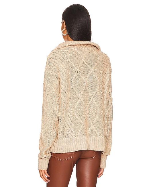 SNDY'S Natural Jax Knit Sweater