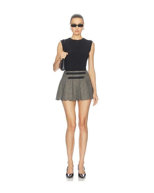 Amanda Uprichard Black Shorts Fiona