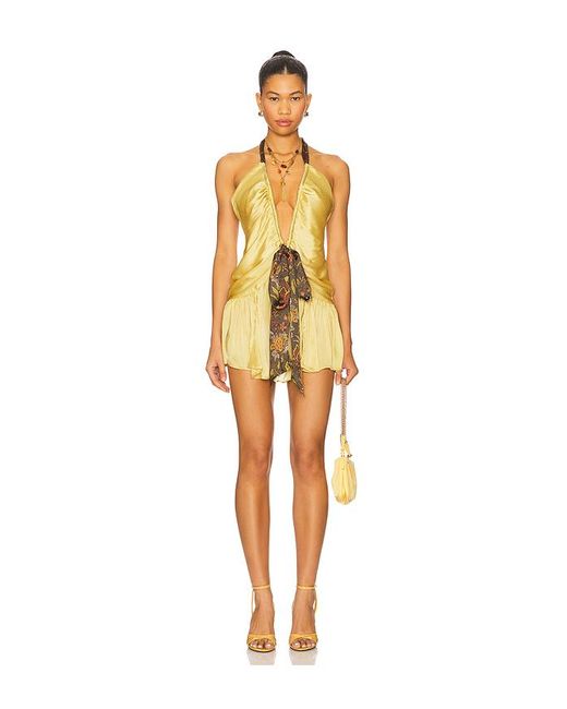 Siedres Yellow Solern Dress