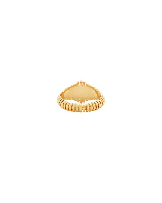 Eddie Borgo White Discus Ring