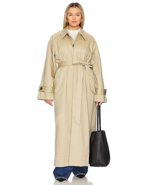 L'academie Natural Ayisa Trench Coat