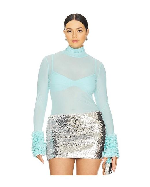 AFRM Blue Helena Top