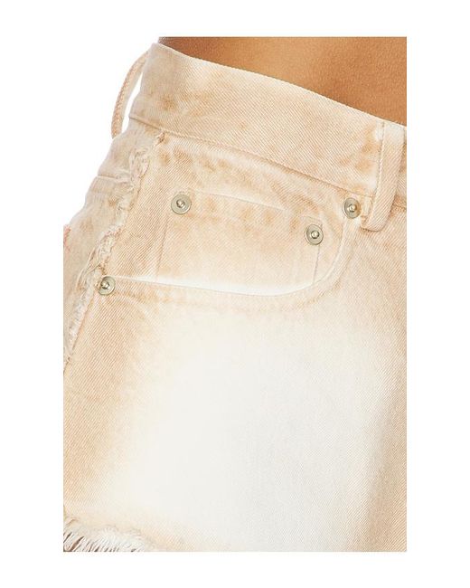LAPOINTE White Pigment Denim Mini Short