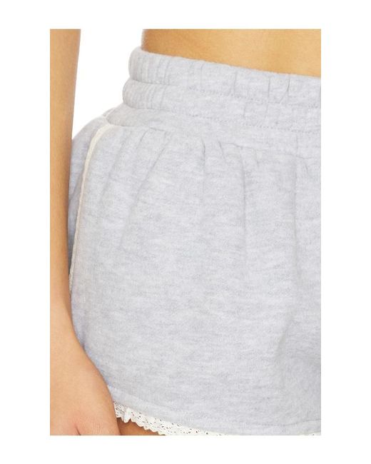 Lovers + Friends White Juliana Short