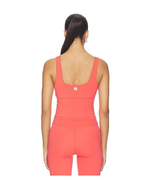 vuori Pink All The Form Tank