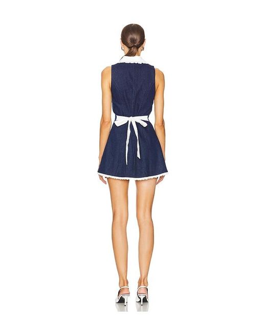 Fait Par Foutch Blue Adrienna Dress