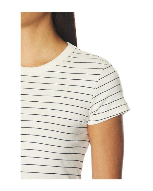Leset Multicolor Nando Stripe Slim Fit Tee