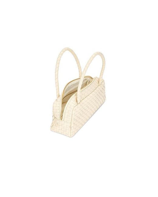 Cleobella White Calais Baguette Bag