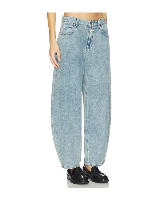 Closed Blue Jazzie Barrel Jeans