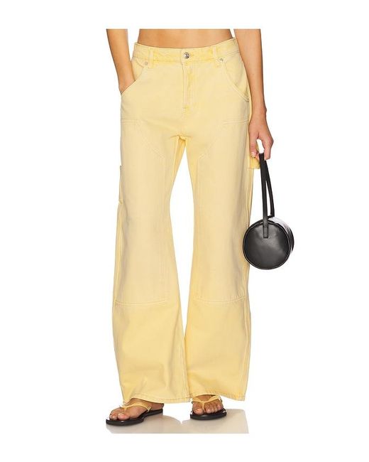 EB DENIM Yellow Enzo Double Knee Carpenter Jeans