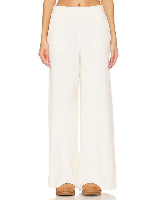 WeWoreWhat White Wide Leg Pull On Boucle Pant