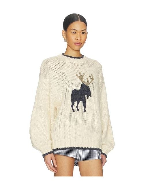 Lovers + Friends White Haruko Sweater