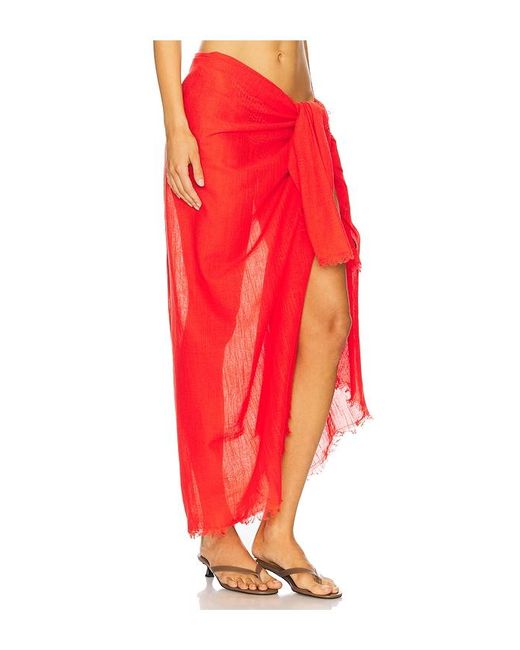 Seafolly Textured Cotton Beach Wrap