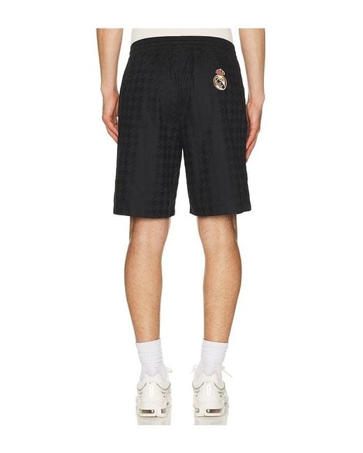 Real Madrid Cf Black Defender Shorts for men
