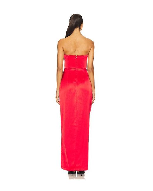 Nookie Red X Revolve Alina Gown