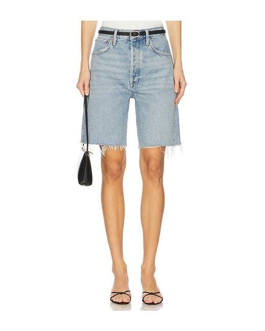 Agolde Blue 90's Short