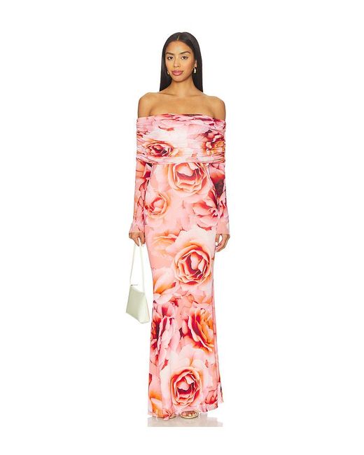 AFRM Red Kleid Thelma