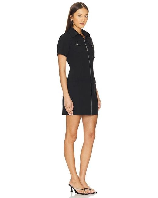 Amanda Uprichard Black Bianca Dress