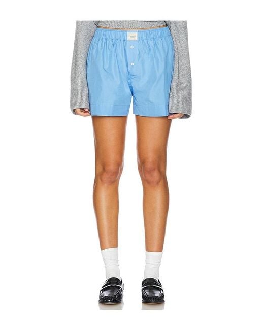 Comme Si Blue La Boxer Classica Short