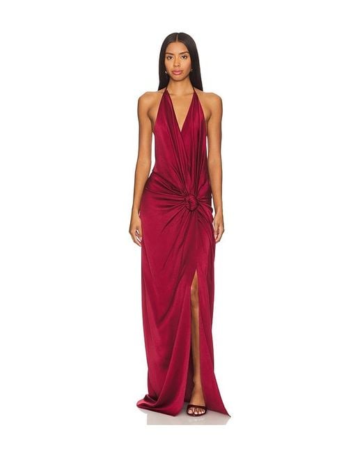 Silvia Tcherassi Red Kleid Jazmin