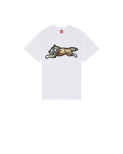 ICECREAM White Camo Dog Short Sleeve Tee for men