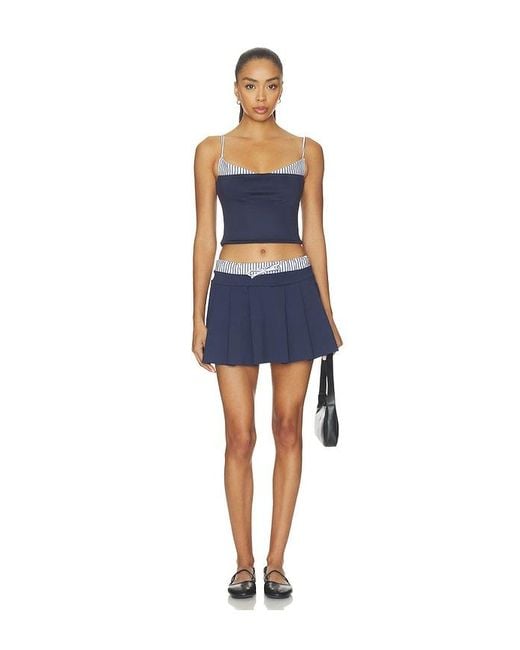 PORT DE BRAS Blue Amaya Top