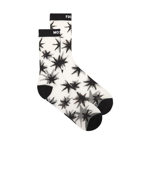 Calcetines Step Up En Color Negro, Blanco Talla En Mother de color Black