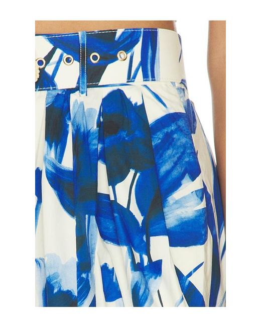 Cara Cara Blue Fielden Midi Skirt