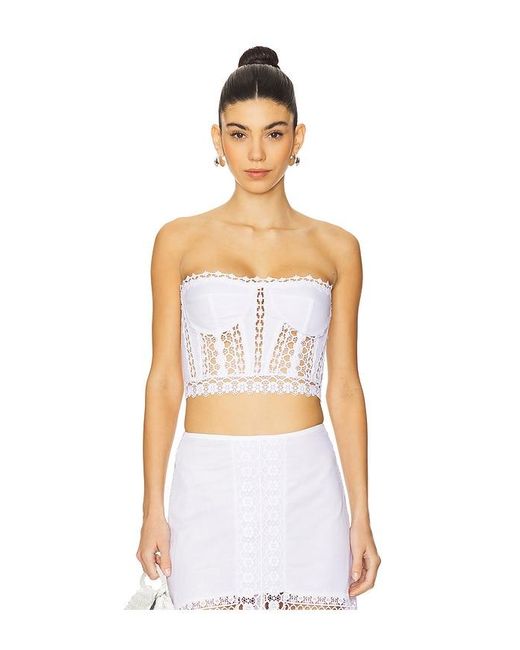 Charo Ruiz Azal ビスチェトップ White