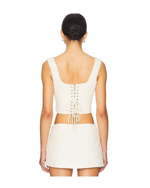 GUIZIO White Chamonix Corset