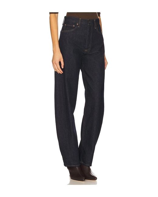 Agolde Blue Luna Pieced Jeans