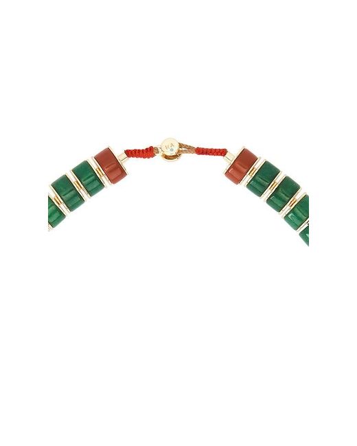 Roxanne Assoulin Green Semi Precious Heishi Necklace