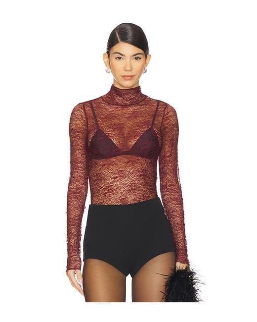 Astr Red Kyra Top