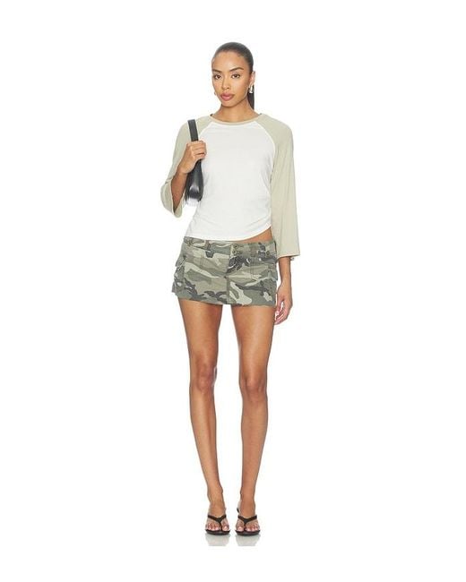 GUIZIO Blue Cargo Skort