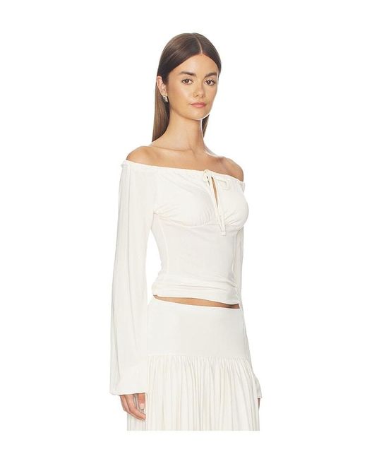 AYA MUSE White Elya Top