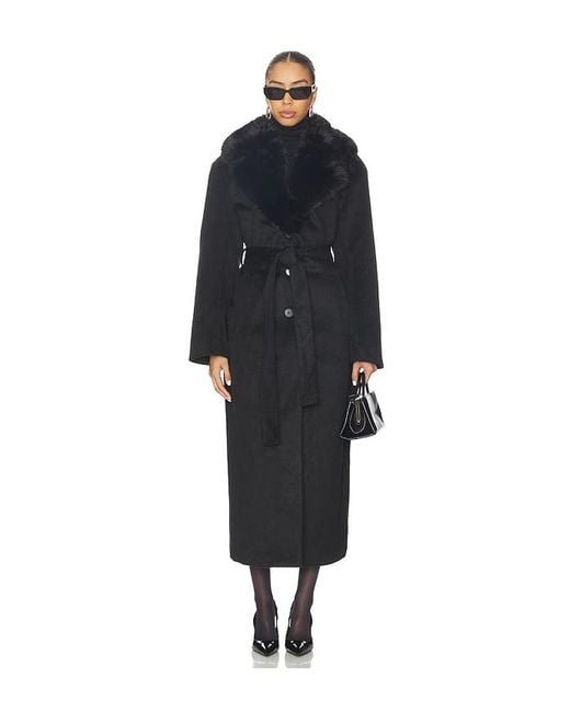 Lamarque Black Tillie-L Coat