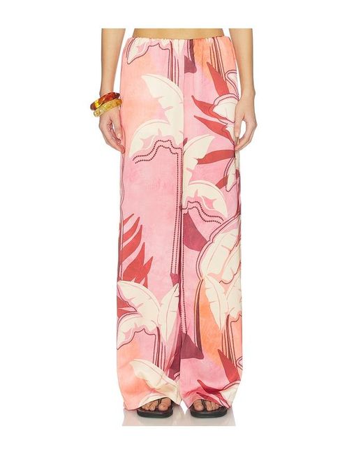 Seven Wonders Pink Kaeli Elasticated Palazzo Pant
