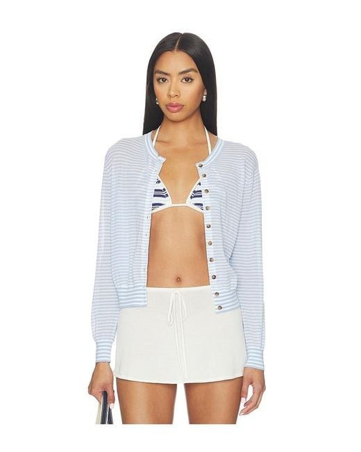 Ciao Lucia White Hydra Cardigan