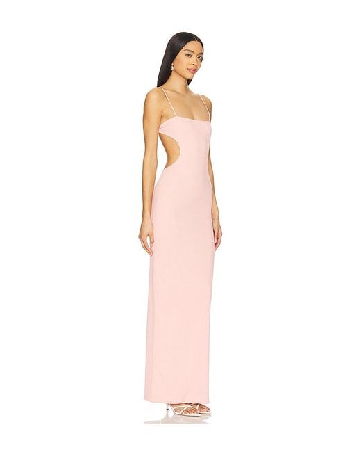 Maxivestido Fiona En Color Rosado Talla En OW Collection de color White