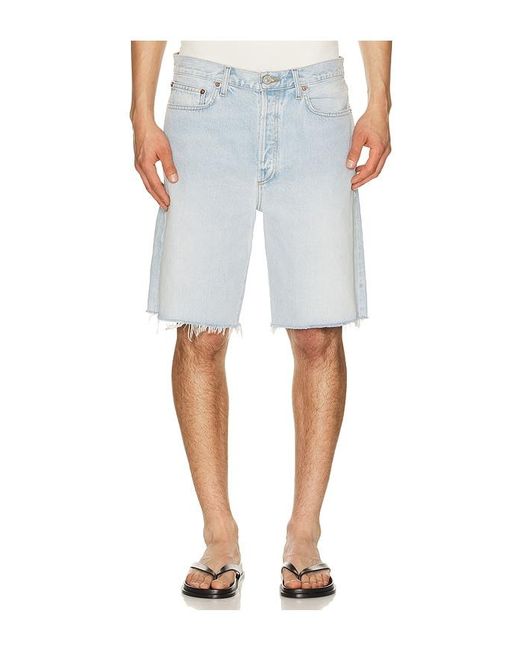 Agolde Blue Anson Short for men