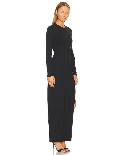 Susana Monaco Black Long Sleeve Dress
