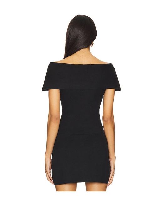 MAJORELLE Black Ramonda Top