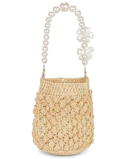 BTB Los Angeles White Uri Bucket Bag