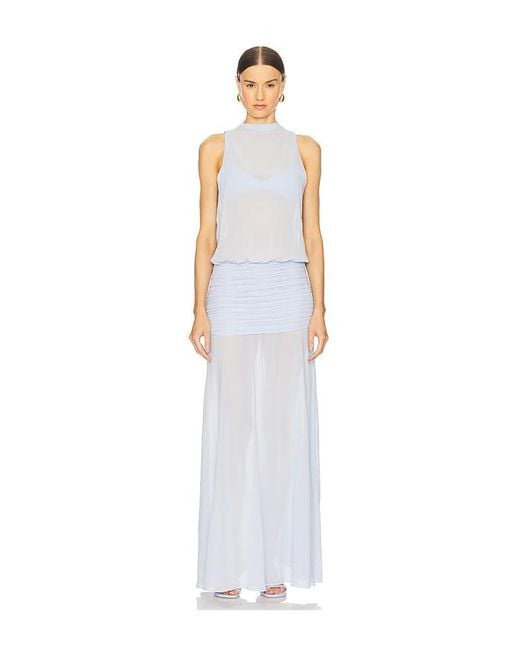 SER.O.YA White Cherry Maxi Dress