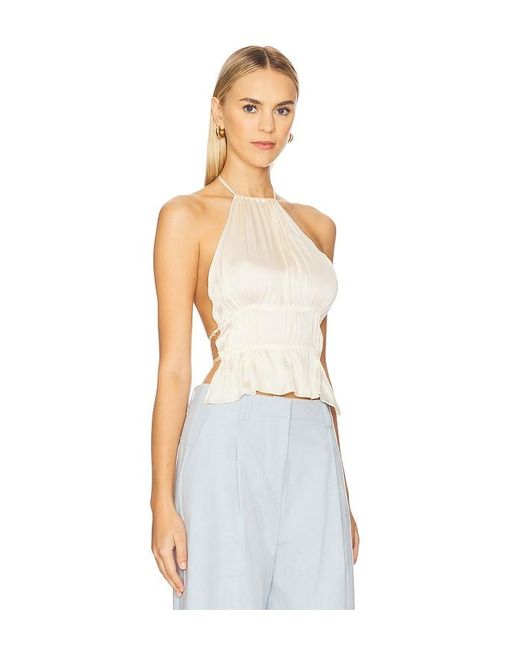 Lioness White X Revolve Legacy Halter Top