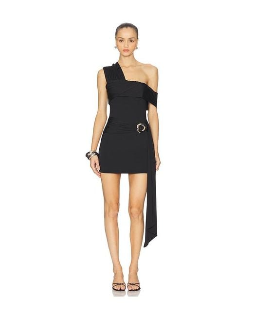 Runaway the Label Black Kassi Ruched Mini Dress