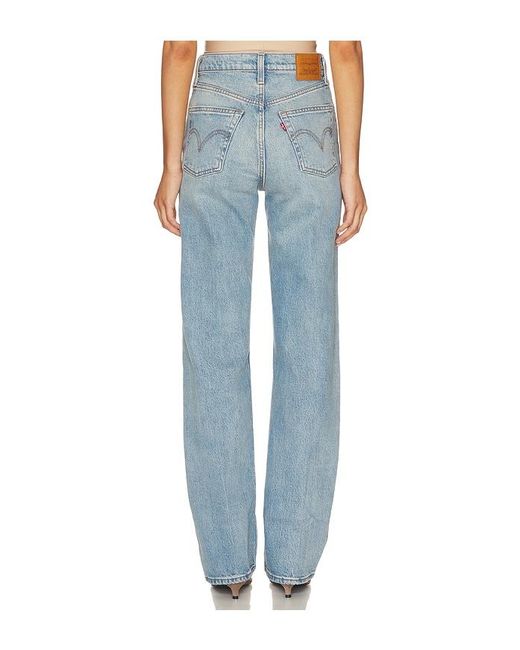 Levi's Blue Ribcage Full Length Straight